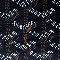 Goyard Dark Blue Coated Canvas Victoire Bifold Wallet