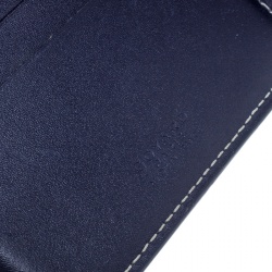 Goyard Dark Blue Coated Canvas Victoire Bifold Wallet