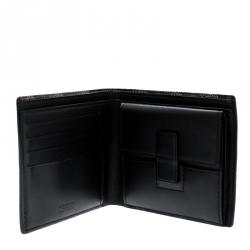 Goyard Brown/White Coated Canvas Victoire Bifold Wallet