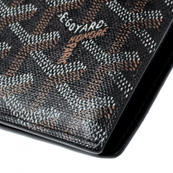 Goyard Brown/White Coated Canvas Victoire Bifold Wallet