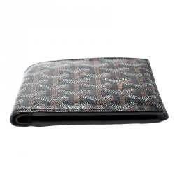 Goyard Brown/White Coated Canvas Victoire Bifold Wallet