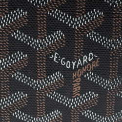 Goyard Brown/White Coated Canvas Victoire Bifold Wallet
