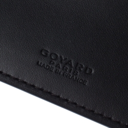 Pre Owned Goyard Brown Goyardine Coated Canvas Victoire Wallet