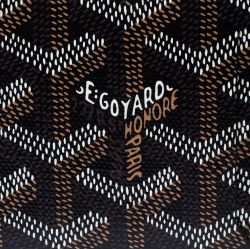 Pre Owned Goyard Brown Goyardine Coated Canvas Victoire Wallet