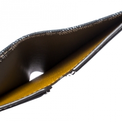 Pre Owned Goyard Grey Goyardine Coated Canvas St. Marc Bifold Card Holder