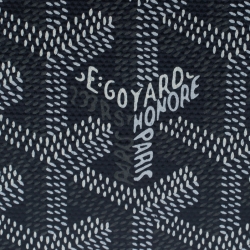 Pre Owned Goyard Grey Goyardine Coated Canvas St. Marc Bifold Card Holder