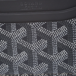 مملوكة مسبقًا حافظة بطاقات غويارد سان سولبيس كانفاس مقوى نقوش غوياردين رصاصي