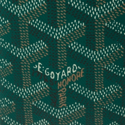 Goyard Green Goyardine Coated Canvas Saint Pierre Bifold Card Holder