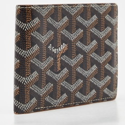 Goyard Brown Goyardine Coated Canvas Victoire Bifold Wallet