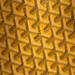 Goyard Mustard Coated Canvas PM Trolley 