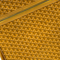 Goyard Mustard Coated Canvas PM Trolley 