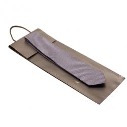 Pre Owned ربطة عنق غوتشي حرير منقوش 