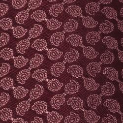 مملوكة مسبقًا ربطة عنق غوتشي نقوش أزهار حرير أحمر