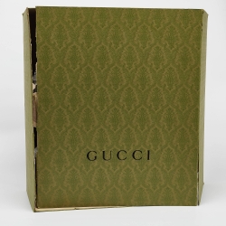 Gucci Beige/Ebony GG Supreme Canvas and Leather Medium Interlocking G Backpack