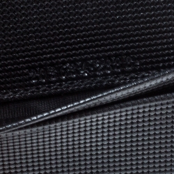 Gucci Black Textured Leather Card Case