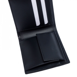 Gucci Navy Blue Guccissima Leather Bifold Wallet