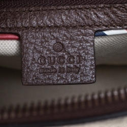 Gucci Beige GG Supreme Canvas and Leather Courrier Messenger Bag