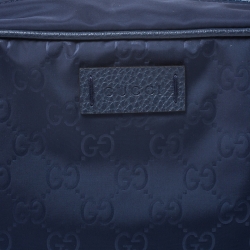 Gucci Blue GG Nylon Toiletry Pouch