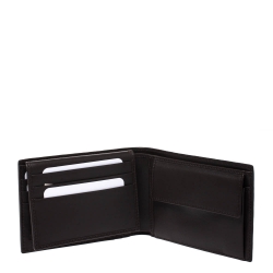 Gucci Dark Brown Microguccissima Leather Bifold Wallet