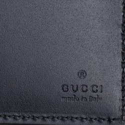 Gucci Beige GG Supreme Canvas Kingsnake Print Bifold Wallet