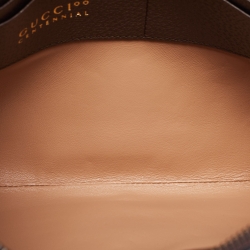 Gucci Multicolor Print Canvas and Leather 100 Centennial Pouch