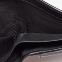 Gucci Black Leather GG Marmont Bifold Wallet