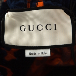 Gucci Bicolor GG Chenile Velvet Jogger Pants M