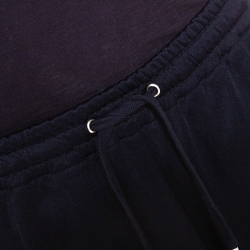 Pre Owned بنطلون رياضي غوتشي تفاصيل مخطط ويب جيرسيه أسود M