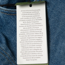 Gucci Blue Light Wash Tapered Jeans L / Waist 35"