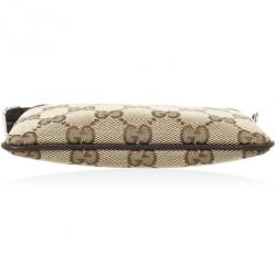 Pre Owned Gucci Beige Monogram Coin Purse