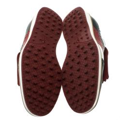 Gucci Tricolor Brogue Leather Fringed Golf Oxfords Size 47