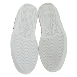 مملوكة مسبقًا Gucci Multicolor Floral Snake Print Leather Ace Sneakers Size 42