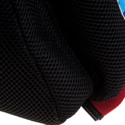 Gucci Black Mesh Embroidered Hollywood Backpack 