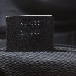 Gucci Black Mesh Hollywood Backpack