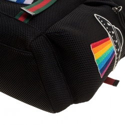 Gucci Black Mesh Hollywood Backpack