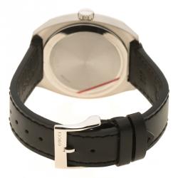 Gucci Black Stainless Steel 142.3 Men's Wristwatch 40 mm 