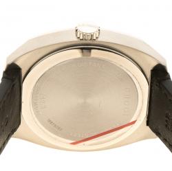 Gucci Black Stainless Steel 142.3 Men's Wristwatch 40 mm 