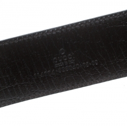 Pre Owned حزام غوتشي كانفاس سوبريم GG بيج حرفي GG متداخلين 95 سم