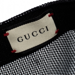 مملوكة مسبقًا Gucci Beige Kingsnake Print Canvas GG Supreme Baseball Cap M