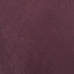 Pre Owned Gucci Purple GG Monogram Woven Silk Tie