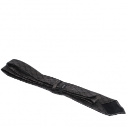 Pre Owned ربطة عنق غوتشي حرير غوتشيسيما جاكار بنية