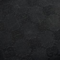 Gucci Black Monogram Billfold Wallet