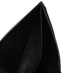Gucci Black Monogram Billfold Wallet