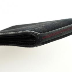 Gucci Black Monogram Billfold Wallet