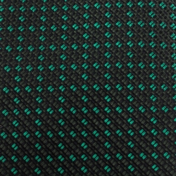 Pre Owned ربطة عنق غوتشي حرير جاكا نمط متشابك ثنائي اللون