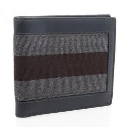 Pre Owned Gucci Vintage Web Mens Wallet