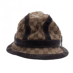 Gucci Guccissima Cotton Blend Fedora 