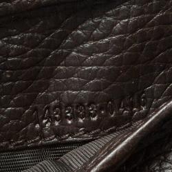 Gucci Dark Brown GG Canvas and Leather Bi Fold Wallet