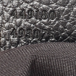 Gucci Black GG Nylon and Leather XL Web Duffle Bag