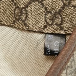 Gucci Beige/Brown GG Supreme Canvas and Leather Neo Belt Bag